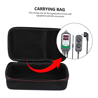 Lurrose Locked Storage Box Storage Case for Organizers Pressure-resistant Eva Material Carry Case Cold Equipment Controller Bag