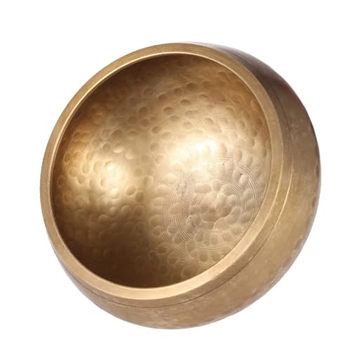 Singing Bowl Handmade Buddha Sound Bowl 2.8 Inch Tibetan Bell Metal with Striker Buddhism Relaxation