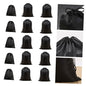 POPETPOP Set of 15 Non-woven Fabric Storage Bags Double Drawstrings Vacuum Storage Pouches Dustproof for Home Outdoor Use