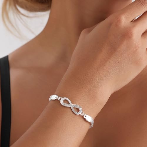 Minimalist Stackable Bracelet for Women, Dainty Silver Chain for Daily Wear & Elegant Christmas Gifts - style: Style1