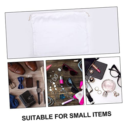 FRCOLOR 2Pcs Capacity Drawstring Storage Bag Lightweight Household Finishing Bag for Clothing Travel and Organization