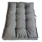 Large Floor Pillow Meditation Cushion,Tufted Seat Cushions Kids Reading Nook Cushion Floor Pillows Seating for Adults,Thick Floor Cushion Sitting Pillow for Living Room Balcony Outdoor（Gray）