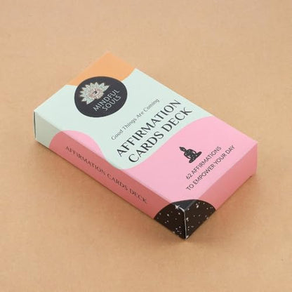 MINDFUL SOULS Card Deck (Positive Affirmations Cards Deck)
