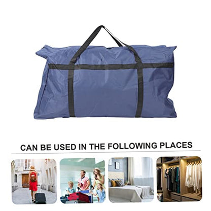 Large Capacity Bag Multi Functional Oxford Cloth Storage Bag for Travel Space Saving Sundries Wrapping Bag Durable Design for Clothing Books and More