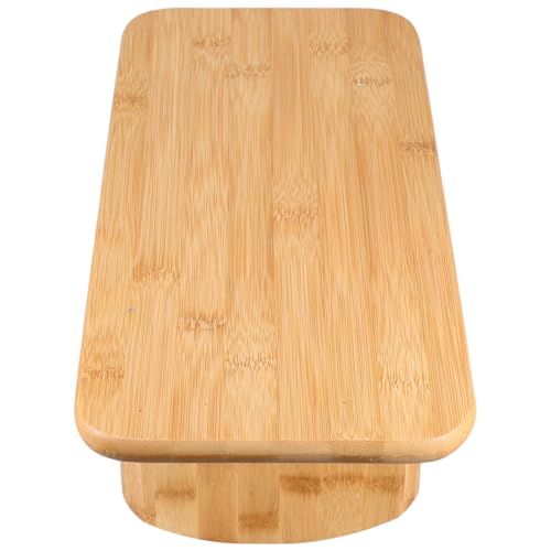 BESPORTBLE Meditation Bench Wooden Stool Compact Portable Multi-Functional Seat for Yoga Prayer and Office Use with Smooth Finish and Stylish Craftsmanship