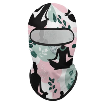 Meditation Yoga Nature Balaclava Face Mask Ski Windproof Hood Outdoor Sports Cycling Long Neck Cover