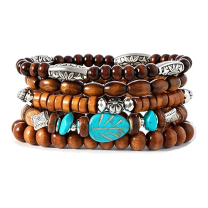 Gothic Bracelet Adjustable Punk Braided Leather Multilayer Grunge Set Bracelets Emo Metal Cuff Wrap Bangles Meaningful Gift - color: J-BZ-62