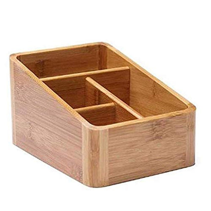 Wood Storage Box - Retro Office Living Room Coffee Table Jewelry Cosmetics Storage Box