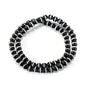 14in Agate Wrap Bracelet for Women Men Natural Round Beaded Agates Stone Healing Stretch Bracelets Elastic Handmade Polished Gemstone Beads Bracelet - color: Black White-1 Agate, size: 6mm Beads