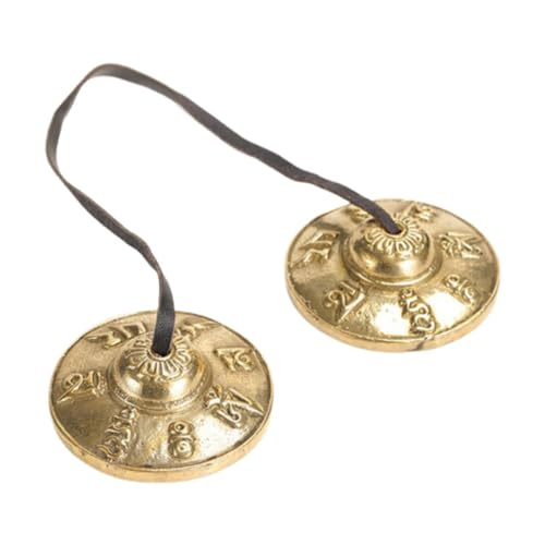 Tibetan Tingsha Chime Bells 6.5cm for Mindfulness Practice, B