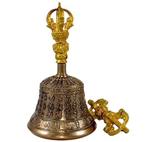 Hand Bell, Made From Materials, The Bells Help The Mind To Enter A Calm, Meditative Space(16cm) - size: 16cm
