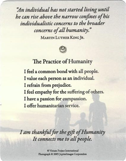 Virtues Reflections Cards: New Edition