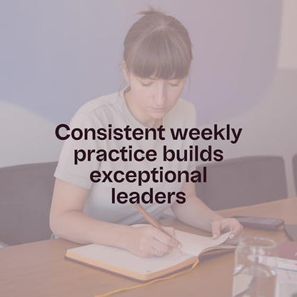 The Empathetic Leadership Guide Journal - 5 Week Mindful Daily Self Reflection Journal with Prompts for Purposeful Leadership Skills, Motivation and Strategic Mastery - with Productivity App
