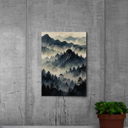 Japanese Wall Art, Minimalist Wall Art, Neutral Abstract Art, Modern Minimalist, Zen Wall Art, Zen Printed Wall Art, Japanese Art Print, Decor Canvas, Arts