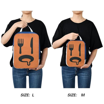 Stackable 3 Set Packing Travel Bags Polyester Travel Bags for Luggage, Hungry Fork Look (3 Set) - color: Hungry Fork Look