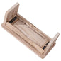 VICASKY Stool Foldable Wooden Bench Portable Zen Seat for and Prayer Non-Slip Design Suitable for Home Use