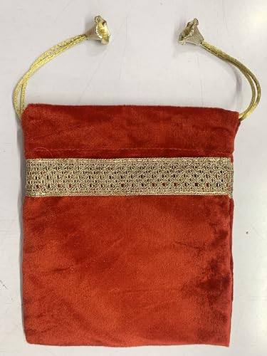 SMMS Spiritual Velvet Table Cloth Altar Tarot Spread (Red, Small- 46cm*46cm/ 18inch*18inch) - color: Red, size: Small- 46cm*46cm/ 18inch*18inch