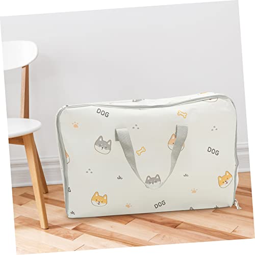 2pcs Large Capacity Oxford Fabric Storage Bags Portable Pouches for Clothes and Blankets Medium Extra Large Home and Travel Organization