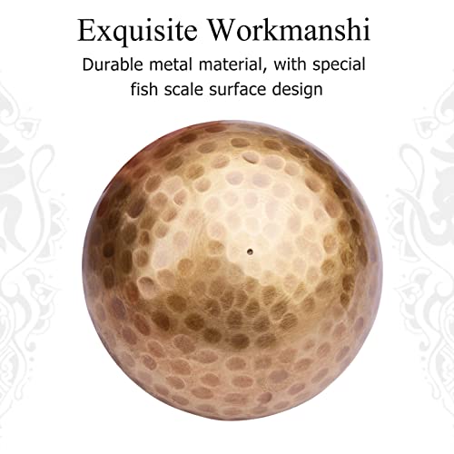 Tibetan Singing Bowl Set with 8cm/3inch Handmade Metal Sound Bowl & Soft Cushion & Wooden r for Meditation Sound Chakra Healing Yoga Relaxation