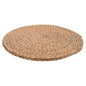 SUPVOX Thickened 1.5cm Natural Woven Meditation Cushion Yoga Seating Pad 40cm Diameter Floor Pillow for Indoor Outdoor Picnic and Zen Practice
