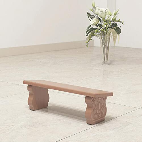 Meditation Bench, Folding Meditation Table, Oblique Leg Solid Wood Kneeling Stool, Portable Ergonomic seat, Meditation Swing Stool/A / 45×17×17cm