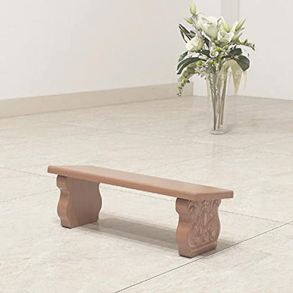 Meditation Bench, Folding Meditation Table, Oblique Leg Solid Wood Kneeling Stool, Portable Ergonomic seat, Meditation Swing Stool/A / 45×17×17cm