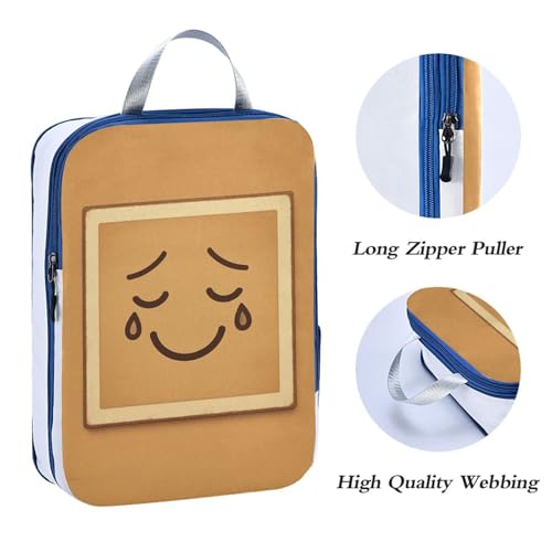 3 Set Packing Travel Bags Polyester Plastic Bags for Clothes, Nostalgic Photo Look (1) (3 Set) - color: Nostalgic Photo Look (1)
