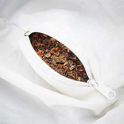 Meditation Cushion Round Cotton and Buckwheat Stuffing Size36*17cm