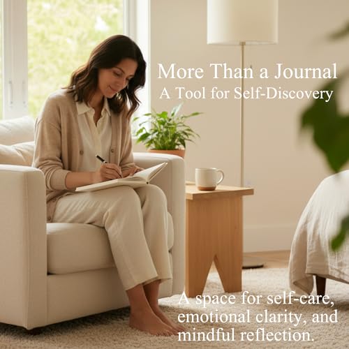 Guided Journal for Self-Discovery - 180 Undated Prompts for Gratitude, Healing, Personal Growth & Mindfulness - Wellness Journal for Emotional Clarity, Self Care & Mental Health Gift for Women & Men