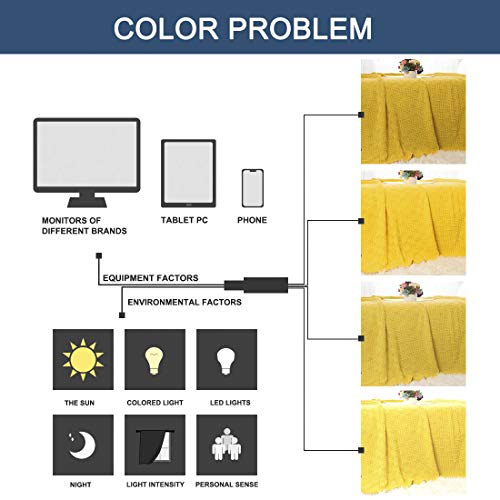 uxcell 100% Cotton Cable Knit Throw Blanket,Soft Lightweight Lap Blanket,Textured Solid Sofa Throw Couch Cover Decors Knitted Blankets, Yellow 50"x 60" - color: Yellow