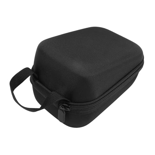 Portable Travel Bag, EVA Nylon Hard Shell Storage Case Compact Organizer with Handle and Mesh Pouch, for Daily Commute and Travel
