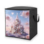 Cloud Castle Storage Bag Portable Closet Organizer Storage Bags Quilt Storage Bags with Zippered Breathable Storage Bag with Carry Handles for Blanket Pillow Bedding