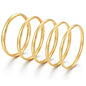 Chunky Gold Bangle Bracelets for Women, Dainty 14k Gold Plated Big Stackable Bangles Set, Trendy Statement Cuff Bracelet Stack Fashion Jewelry Gifts - style: 5 Gold african bangles