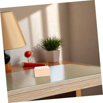 Veemoon Unfinished Wooden Storage Box with Lid Elegant Memory Keepsake Organizer for Home Office Item Storage Multifunctional Wooden Container for Jewelry Trinkets