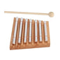 7 Tone Energy Chime with Mallet Rhythm Wind Chime for Meditation Classroom Management Teaching Supplies 16.8 x 15 x 13 cm