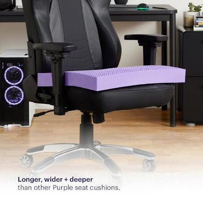 Purple Ultimate Seat Cushion | Pressure Reducing Grid Designed for Ultimate Comfort | Designed for Gaming | Made in The USA - size: Ultimate