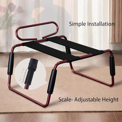 Easy Assemble Couple Chair Adult Toy Multifunctional Bounce Elastic Stool for Women Bathroom Bedroom Available 6067