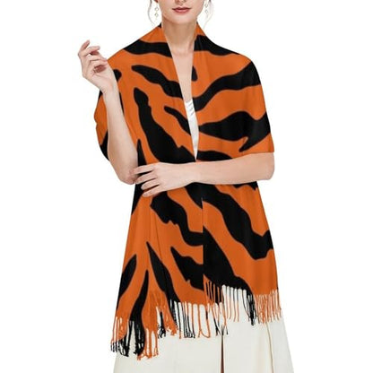 Ladies Warm Autumn Scarf Pashmina Wraps Shawl Winter Cozy - color: Picture (378)