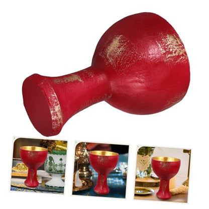 STOBAZA Altar Supplies Resin Altar Cup Holy Resin Cup Prop Desktop Decor Vessel