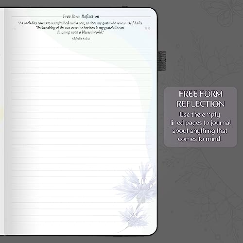 Legend Gratitude Journal – Guided Daily Journal to Foster Positivity & Happiness – Grateful Notebook to Write In – Inspirational Affirmation & Thankful Notebook – Hardcover (Black) - color: Black debossed