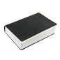 RUIXIA Ruled Page A5 Notebook Super Thick 320 Sheets Sketch Book with PU Leather Cover 100GSM Paper Notepad Lined Journal Drawing Pad Diary for Study Working Travelling Black Grey NOT-BOK-0026-TXP - color: Black with Grey Edge