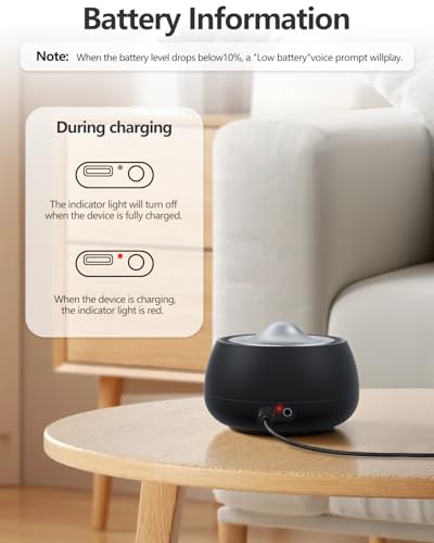 Portable Electronic Tibetan Singing Bowl, 8 Healing Frequencies (396-963Hz), Auto/Manual Mode, Vibration & Timer - USB-C Rechargeable Meditation Device for Yoga, Relaxation, Reiki, Best Gift Choice