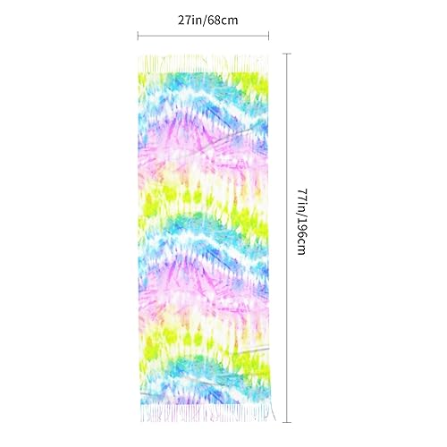 Supdreamc Cashmere Feel Scarf Soft Women Warm Cozy Scarves Multiple Colors - color: Picture (181)