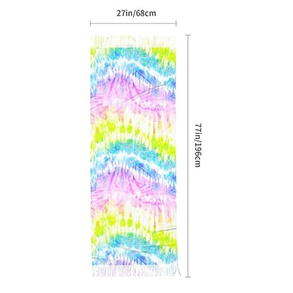 Supdreamc Cashmere Feel Scarf Soft Women Warm Cozy Scarves Multiple Colors - color: Picture (181)