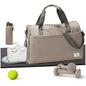 Travel Duffel Bags for Women Mens, Weekender Bag with Shoe Compartment Carry on Overnight Bag with Laptop Compartment Personal Item Travel Bag Gym Bag Hospital Bag Khaki - color: K2-Khaki
