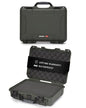 NANUK 910 Hard Case with Customizable Cubed Foam, IP67 Waterproof, Dustproof and Impact Resistant, 14.3” x 11.1” x 4.7”, Rugged Construction for Ultimate Protection, Made in Canada - Olive - color: Olive, style: Cubed Foam