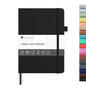 &And Per Se Lined Journal Notebook – A5 Hardcover, 160 Pages 100gsm Thick Paper, College Ruled for Writing - 5.7”x8” (Black)