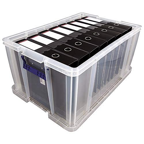 BANKERS BOX ProStore Plastic Storage Box - 70 Litre (Int. Dimensions 30 x 58 x 38.5 cm)