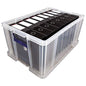 BANKERS BOX ProStore Plastic Storage Box - 70 Litre (Int. Dimensions 30 x 58 x 38.5 cm)