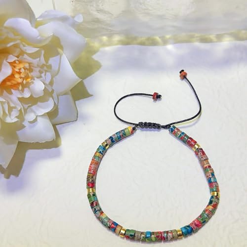 Chakra Bracelets for Women, Healing Crystals Stones Bracelet, 7 Chakras Spiritual Crystal Bracelet Bangle, Yoga Meditation Relax for Womens Anxiety, Stress Relief Gifts For Women - color: King stone